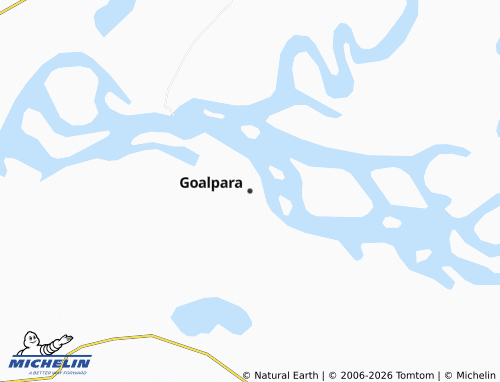 Mapa MICHELIN Goalpara - ViaMichelin