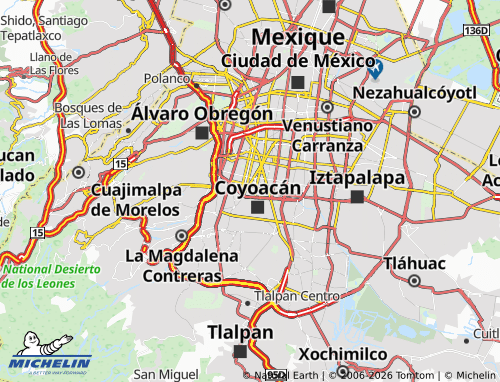 Mapa MICHELIN Xoco - ViaMichelin