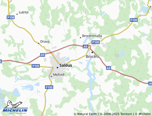 MICHELIN Emburga map - ViaMichelin