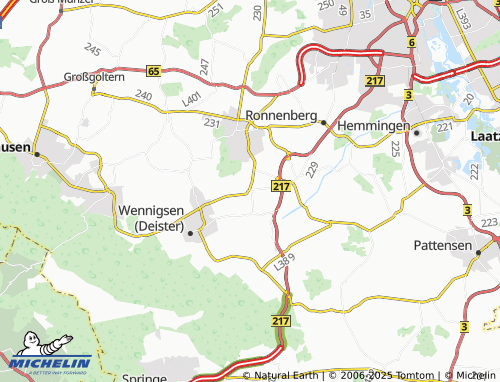 MICHELIN Lemmie map - ViaMichelin