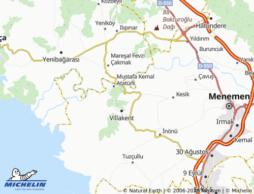 MICHELIN Maltepe OSB map - ViaMichelin