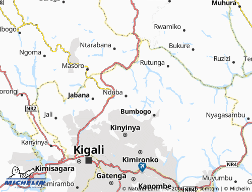 Mapa MICHELIN Nduba - ViaMichelin