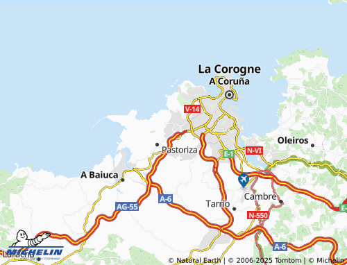 MICHELIN Meicende map - ViaMichelin