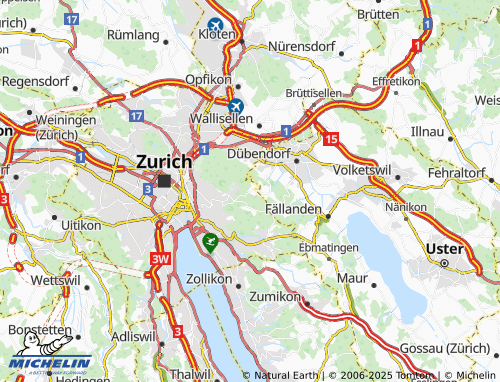Carte MICHELIN Tobelhof - ViaMichelin