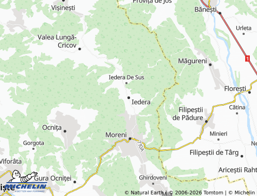 Mappa MICHELIN Iedera - ViaMichelin
