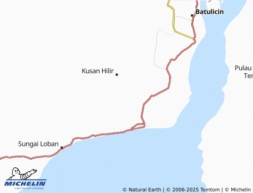 Carte MICHELIN Saring Sungai Binjai - ViaMichelin