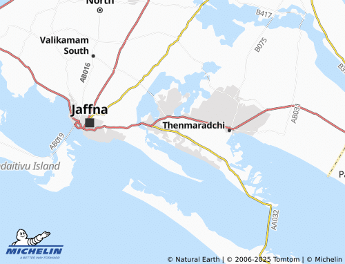 MICHELIN Navatkuli East map - ViaMichelin