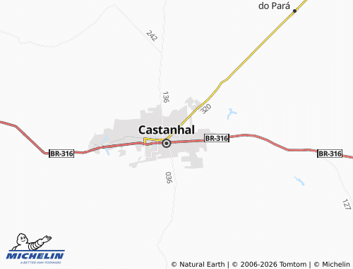 Mapa MICHELIN Bairro Ianetama - ViaMichelin