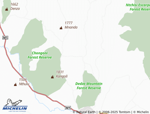 MICHELIN Nkomeko map - ViaMichelin