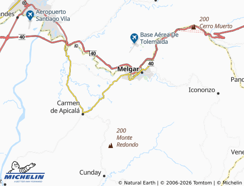 MICHELIN-Landkarte Ceboruco - ViaMichelin