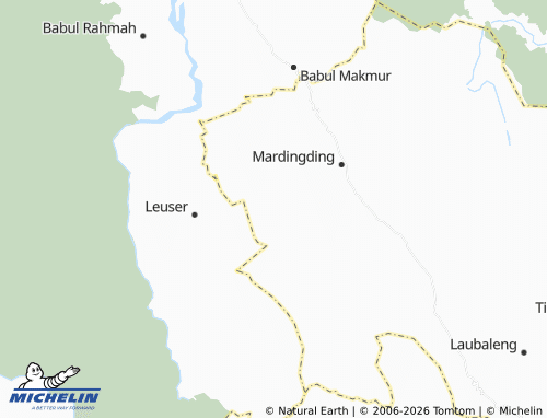 Mappa MICHELIN Bukit Makmur - ViaMichelin