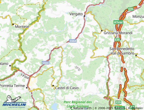 Mappa MICHELIN Campolo - ViaMichelin