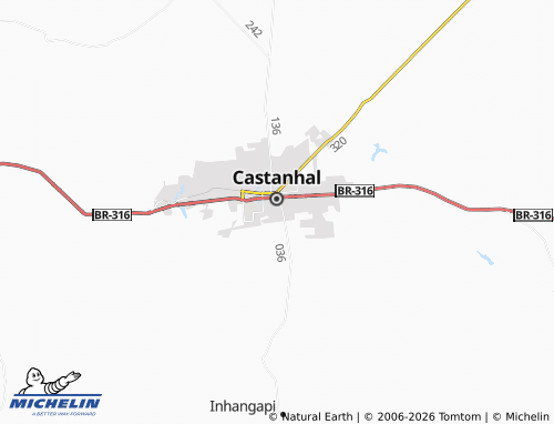 Mappa MICHELIN Bairro Cariri - ViaMichelin
