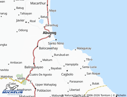 MICHELIN Bahay map - ViaMichelin