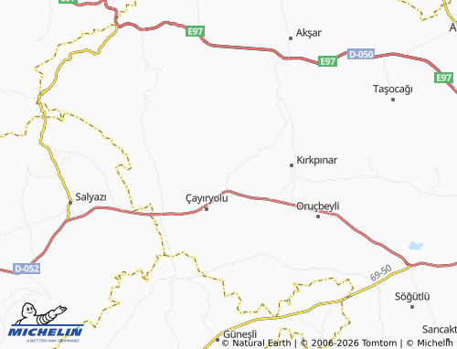 Mappa MICHELIN Manas - ViaMichelin