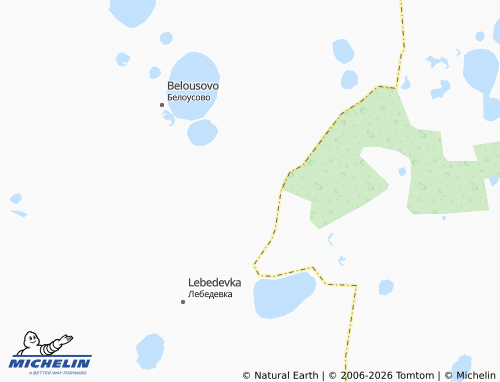 MICHELIN-Landkarte Pogudino - ViaMichelin
