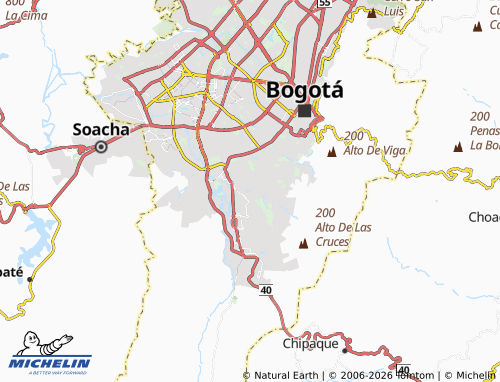 Carte MICHELIN San Agustín - ViaMichelin
