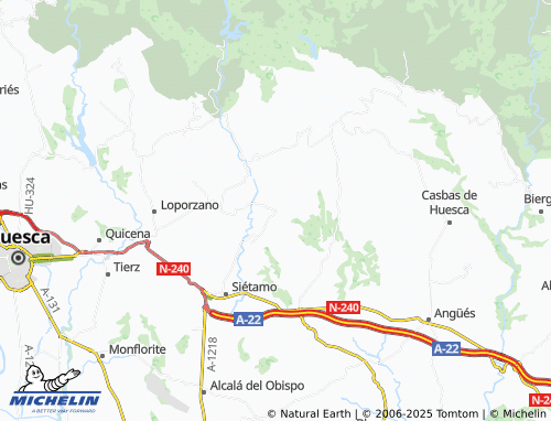 MICHELIN Arbaniés map - ViaMichelin
