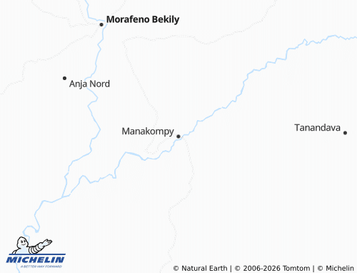 MICHELIN Manakompy map - ViaMichelin