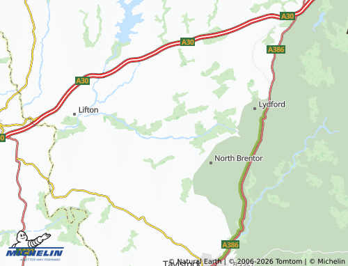 Mapa MICHELIN Coryton - ViaMichelin