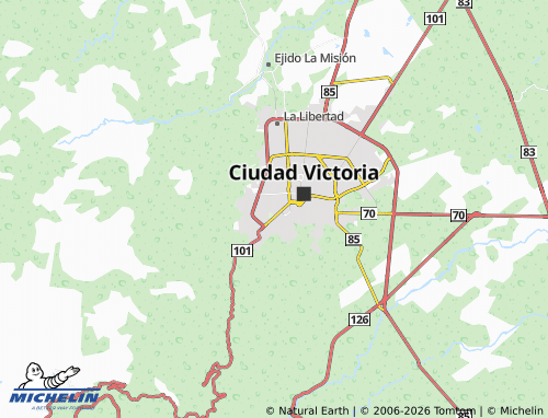 Mappa MICHELIN Puerta de Cofrades - ViaMichelin