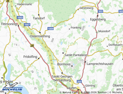 MICHELIN Seeleiten map - ViaMichelin