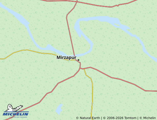 Carte MICHELIN Mirzapur - ViaMichelin
