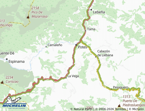 Mappa MICHELIN Valmeo - ViaMichelin