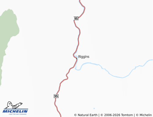 Carte MICHELIN Riggins - ViaMichelin