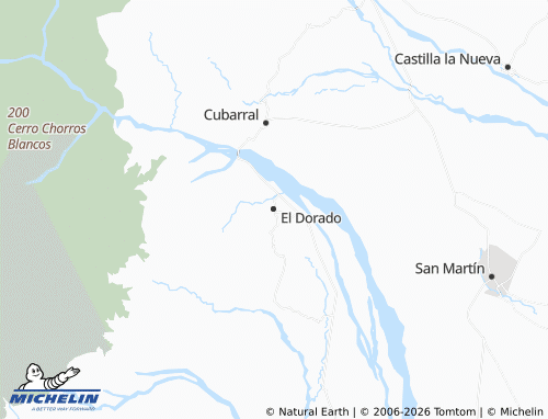 MICHELIN El Dorado map - ViaMichelin