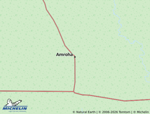 Carte MICHELIN Amroha - ViaMichelin