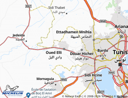 Mapa MICHELIN Wadi al-Layl - ViaMichelin