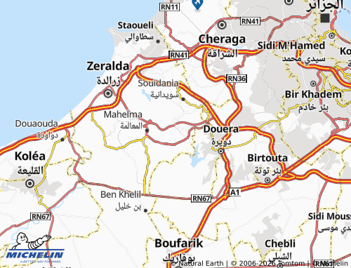 Kaart MICHELIN Rahmaniyyah - ViaMichelin