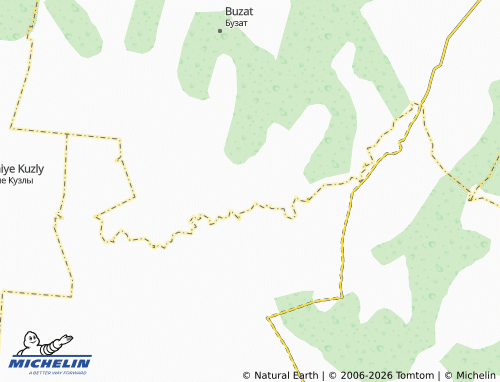 MICHELIN-Landkarte Galey-Buzat - ViaMichelin