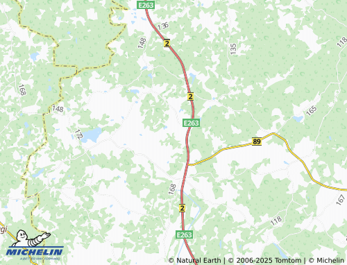 MICHELIN Abissaare map - ViaMichelin
