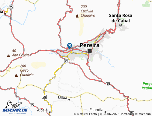 MICHELIN Mirador Panorama III map - ViaMichelin