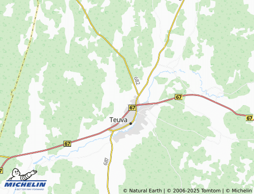 MICHELIN Parkinmäki map - ViaMichelin