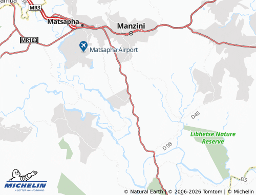 Mappa MICHELIN Nhlambeni - ViaMichelin
