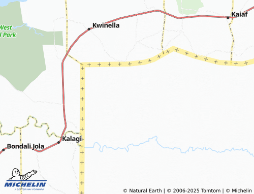 MICHELIN Missira map - ViaMichelin
