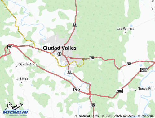 Mappa MICHELIN Jardines del Campestre - ViaMichelin