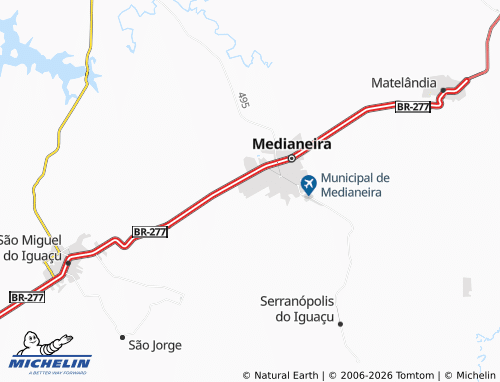 Carte MICHELIN Independência - ViaMichelin