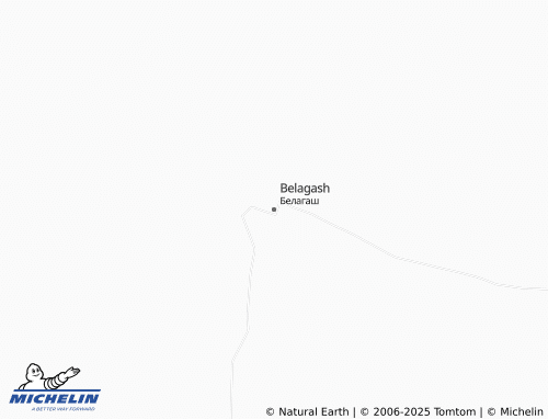 MICHELIN Belagash map - ViaMichelin
