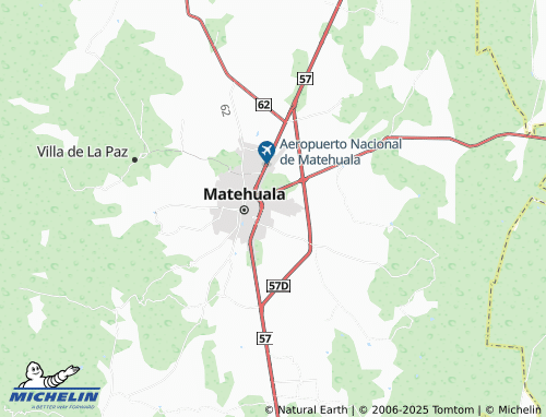 MICHELIN Valle de La Lagunita map - ViaMichelin