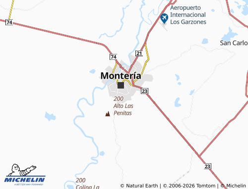 Mappa MICHELIN Mogambo - ViaMichelin