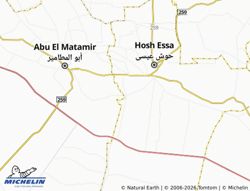 Mapa MICHELIN al-Kardoud - ViaMichelin