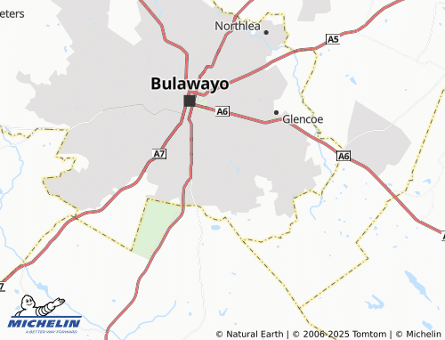 Kaart MICHELIN Burnside - ViaMichelin