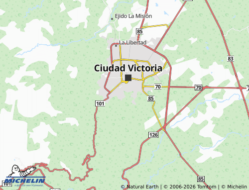 Mapa MICHELIN Casas Blancas - ViaMichelin