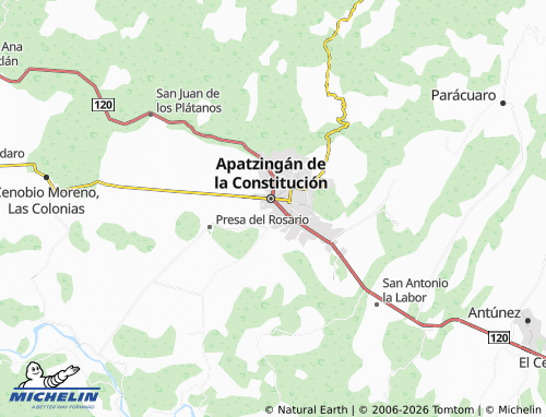 Mapa MICHELIN El Varillero - ViaMichelin