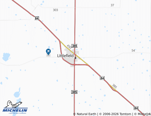 Mappa MICHELIN Littlefield - ViaMichelin