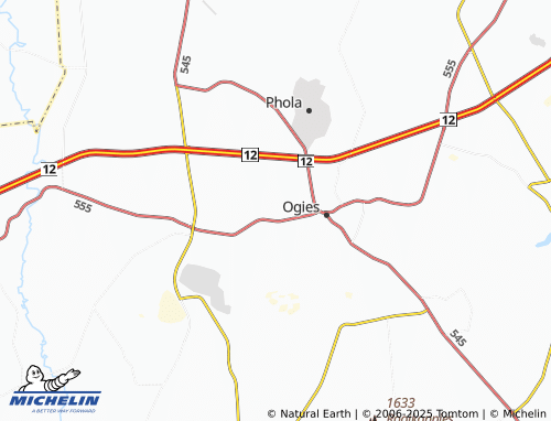MICHELIN Klipfontein map - ViaMichelin